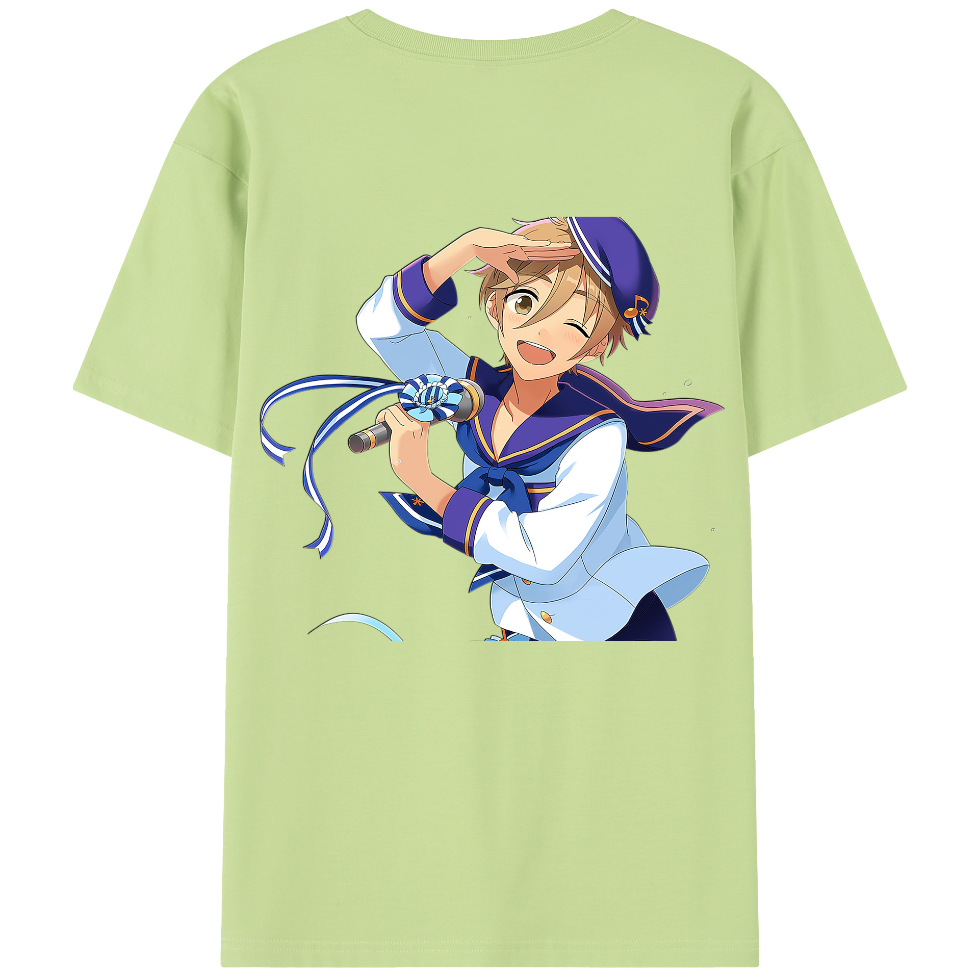 （画像用） あんさんぶるスターズ! Ensemble Stars 綿100％半袖Tシャツ（背面プリント）